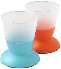 Vaikiškas puodelis BabyBjorn, plastikas, oranžinė sp.