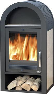 Cietā kurināmā krāsns Abx Stockholm, 12.5 kW