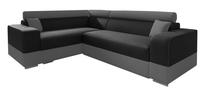 Kampinė sofa Idzczak Meble Infinity Mini M03944, pilka sp., 256 x 186 cm x 93 cm