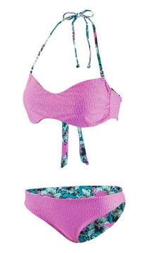 Peldkostīms, sievietēm Beco Reversible Cut Out, zila krās./rozā krās., 36