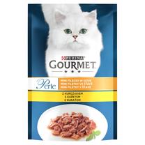 Mitrā kaķu barība Purina Gourmet Perle, vistas gaļa, 0.085 kg