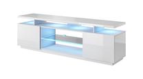 ТВ стол Cama Meble Eva, белый цв., 180 см x 40 см x 52 см