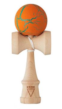 Кендама Krom Kendama, зеленый цв./oранжевый цв.