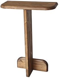 Konsoles galds Kalune Design Pratico, valriekstu krās., 80 cm x 25 cm x 85 cm