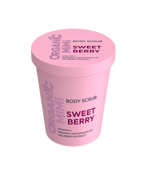 Скраб для тела Organic Mimi Sweet Berry Macadamia & Mulberry, 250 г