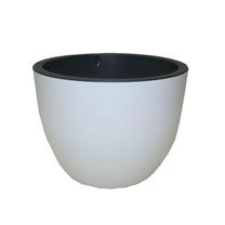 Gėlių vazonas Form Plastic Muna 3320, plastikinis, Ø 40 cm, balta sp.