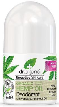 Dezodorants sievietēm Dr. Organic Hemp Oil, 50 ml