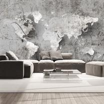 Fototapete Artgeist Map And Letter, 210 cm x 300 cm