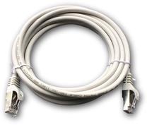 Сетевой кабель Datacom RJ-45, RJ-45, 3 м, серый цв.