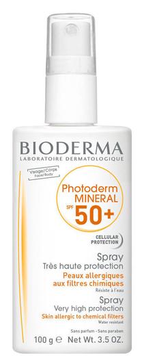 Purškiklis įdegio priežiūrai Bioderma Photoderm Mineral SPF50, 100 ml