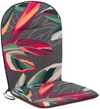 Lauko kėdės pagalvėlė Patio Ben Hoch G053-06IB / D001-33PB, raudona sp./žalia sp./pilka sp., 96 x 46 cm