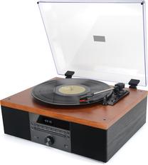 Patefonas AKAI ATT-14BT, ruda sp., 10 W