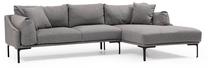 Kampinė sofa Hanah Home Leo 560ARE1172, šviesiai pilka sp., dešininė, 150 x 255 cm x 65 cm
