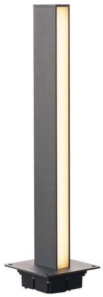 Brīvi stāvošs āra gaismeklis SLV H-POL Double-Headed, 35W, LED, IP65, antracīta krās., 16.5 cm x 66 cm