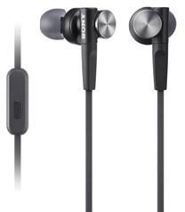 Vadu austiņas Sony XB50AP Extra Bass, melna krās.