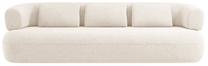 Sofa Micadoni Jenny Boucle, smėlio sp., 226 x 90 cm x 73 cm