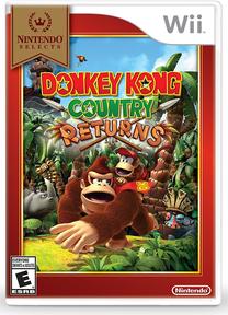 Wii žaidimas Nintendo Donkey Kong Country Returns, anglų