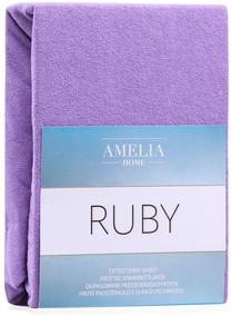 Paklodė Restilo Ruby, violetinė sp., 200 x 200 cm, su guma