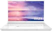 Portatīvais dators MSI Prestige 14 A11SCX-070PL, Intel® Core™ i7-1185G7 (12 MB Cache, 3 GHz), 16 GB, 512 GB, 14 ", Nvidia GTX, balta krās., EN, Windows