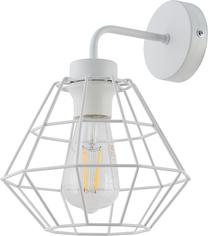 Valgusti seinale TK Lighting Diamond New 6208, E27, 1 x 60 W, valge v. / valge v.