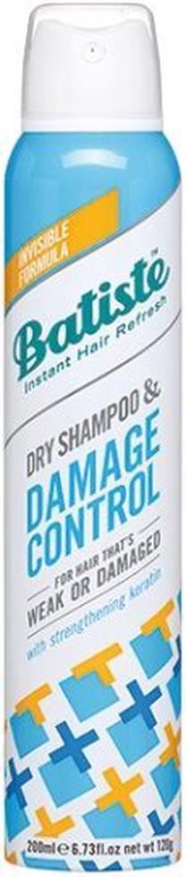 Sausais šampūns Batiste Damage Control, 200 ml