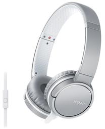 Laidinės ausinės Sony ZX660AP, balta/pilka
