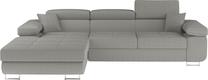 Kampinė sofa Armando Jarell 03, pilka sp., kairinė, 203 x 289 cm x 85 cm