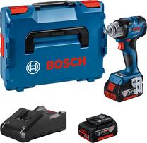 Akumuliatorinis smūginis veržliasukis Bosch GDS 18V-330, 18 V, 5000 mAh