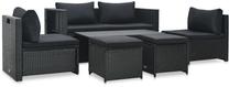 Lauko baldų komplektas VLX 6 Piece Garden Lounge Set With Cushions