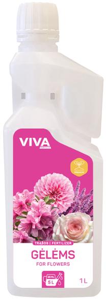 Trąšos gėlėms Viva Fertilis PREMIUM, skystos, 1 l