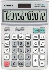 Kalkulators rakstāmgalda Casio JF-120ECO, pelēka krās.