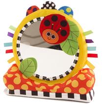 Развивающая игра Sassy Tummy Time Floor Mirror, 14 см, многоцветный