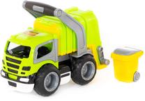 Игрушечный мусоровоз Wader GripTruck Refuse Lorry 6257, желтый цв./зеленый цв.