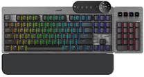 Vadu spēļu tastatūra Mountain Everest Max Everest Max MX Silent Red, EN, pelēka krās.