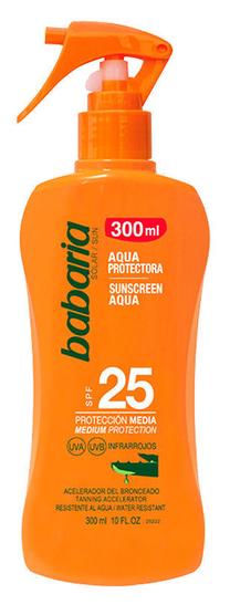 Purškiklis įdegio priežiūrai Babaria SPF25, 300 ml