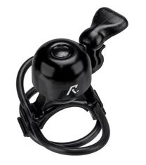 Dviračio skambutis RFR Mini Pro, žalvaris, juoda sp.