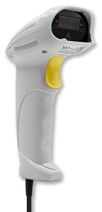 Brūkšninių kodų skaitytuvas Qoltec Laser scanner 1D, rankinis