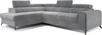 Kampinė sofa Laurence Monolith 84, pilka sp., kairinė, 205 x 278 cm x 92 cm