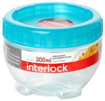 Kuivaine konteiner Lock & Lock, 0.3 l, läbipaistev v./sinine v.