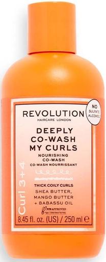 Šampūnas Revolution Haircare Deeply Co-Wash My Curls Deeply Co-Wash My Curls Nourishing Co-Wash, 250 ml
