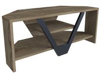TV galds Kalune Design Karin, brūna krās./melna krās., 90 cm x 35 cm x 36.8 cm