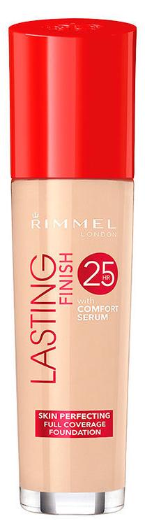 Šķidrā grima bāze Rimmel London Lasting Finish 25h, 303 true nude, 30 ml