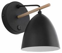 Valgusti seinale TK Lighting Aida 2572, E27, 1 x 15 W, must v. / must v.