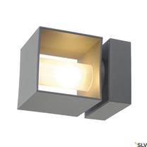 Õue seinavalgusti SLV Square Turn, 42W, LED, IP44, hall v., 12 cm x 12 cm