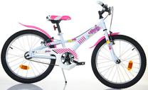 Bērnu velosipēds Bottari Candy 77330, balta krās./rozā krās., 20"
