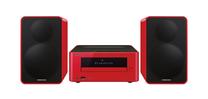 Mūzikas centrs Onkyo CS-265 Red, 40 W, sarkana krās.