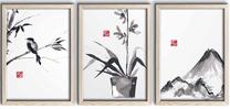 Paveikslas Wallity 3PKCT-002, 38 cm x 53 cm