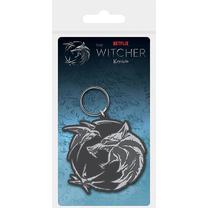 Atslēgu piekariņš Pyramid International The Witcher Wolf Swallow Star, melna krās./pelēka krās.
