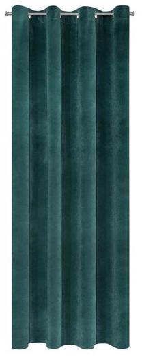 Naktinė užuolaida Ria, tamsi turkio sp., 140 cm x 250 cm
