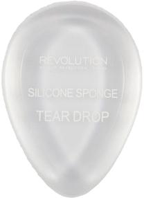 Kosmētikas sūklis Makeup Revolution London Tear Drop Sponge, caurspīdīga krās.